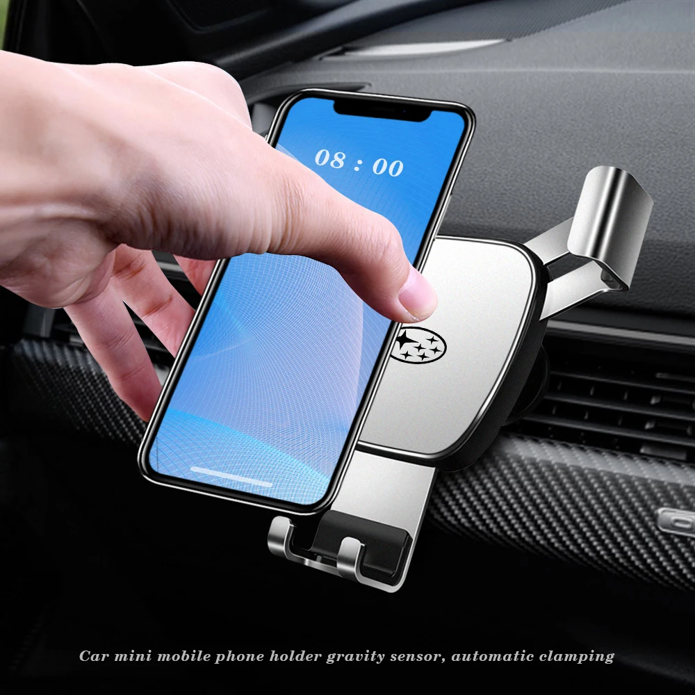 

360 Degrees Car Phone Holder Universal Air Vent Clip Stand Cell Phone GPS Support For Subaru Forester Impreza STI Legacy Outback