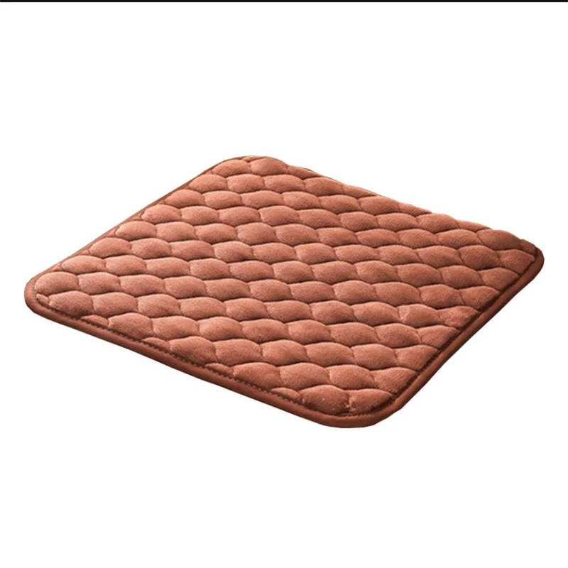 Однотонная Современная Подушка для стула утолщенная сохраняющая тепло домашний