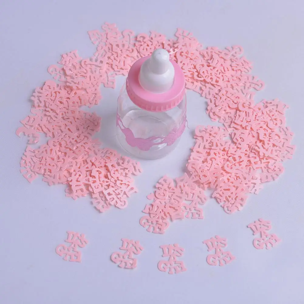 Детские вечерние украшения с блестками на день рождения для мальчиков и девочек, бумажные конфетти