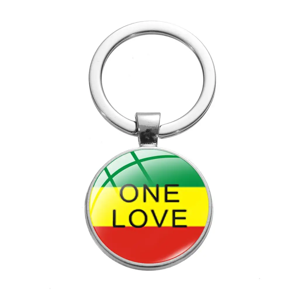 Брелок CHSXY Jamaican Reggae рок певец Боб Марли фигурки искусство фото брелок для фанатов