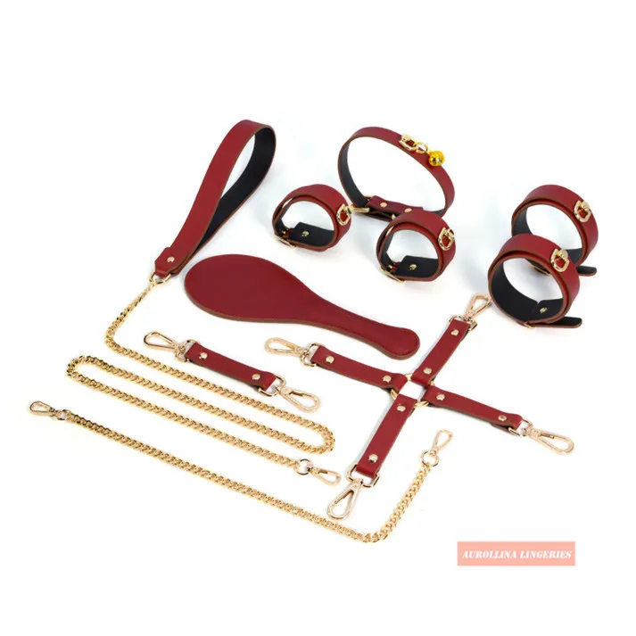Discipline Tool Kit Hogtie Gear Hogtie Gear Adult SM Slave Torture Sex Tool Toy Spanking Tool Cuffs Choker Chains Hot MILF Hot