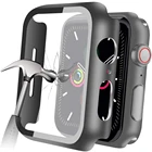 Стеклянный чехол для Apple Watch Serie 5 4 44 мм 40 мм iWatch 3 2 42 мм 38 мм 40 42 мм Закаленное защитное покрытие для экрана