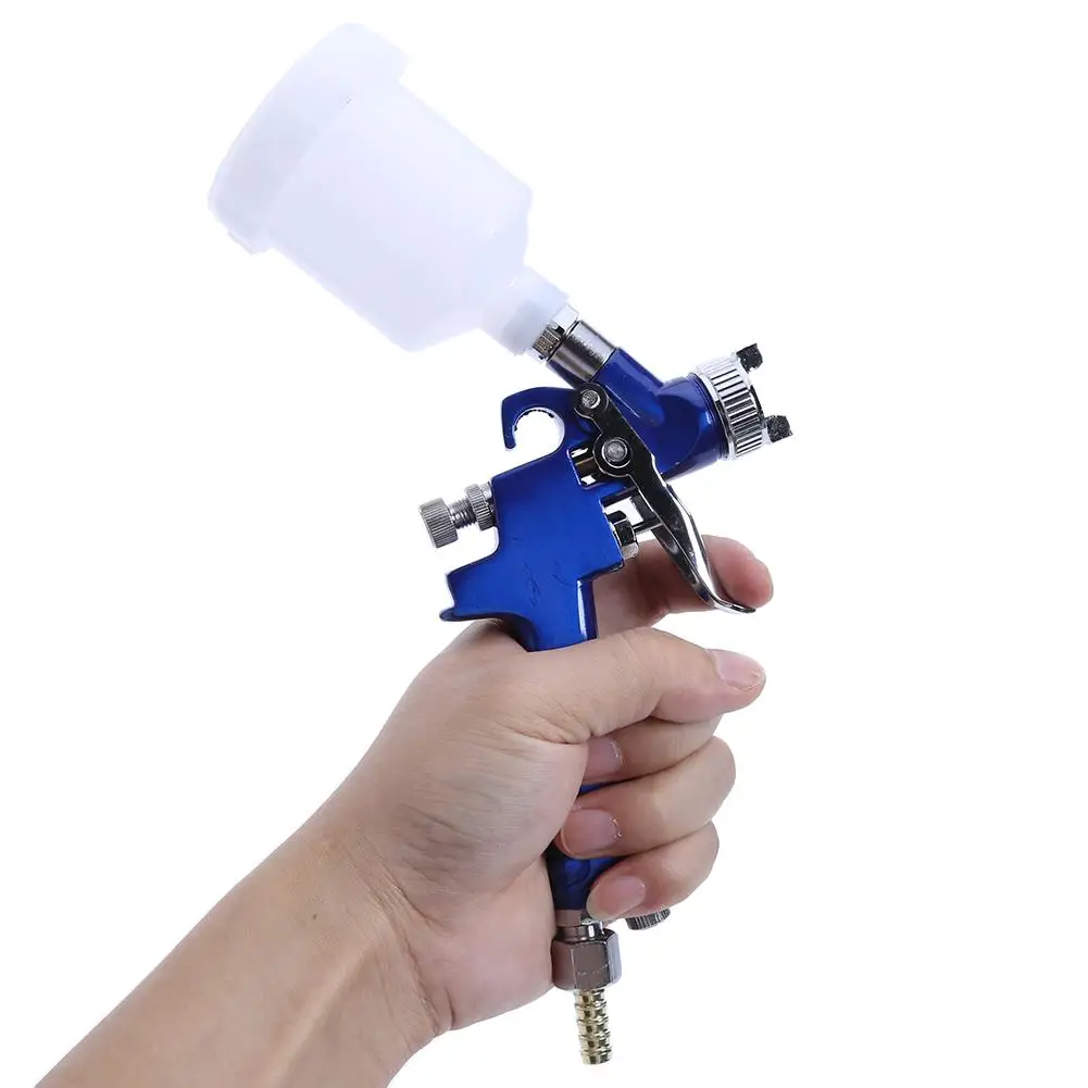 

0.8mm/1.0mm Nozzle H-2000 HVLP Professional Spray Gun Mini Air Paint Spray Guns Airbrush Power Tools For Painting Car Aerograph