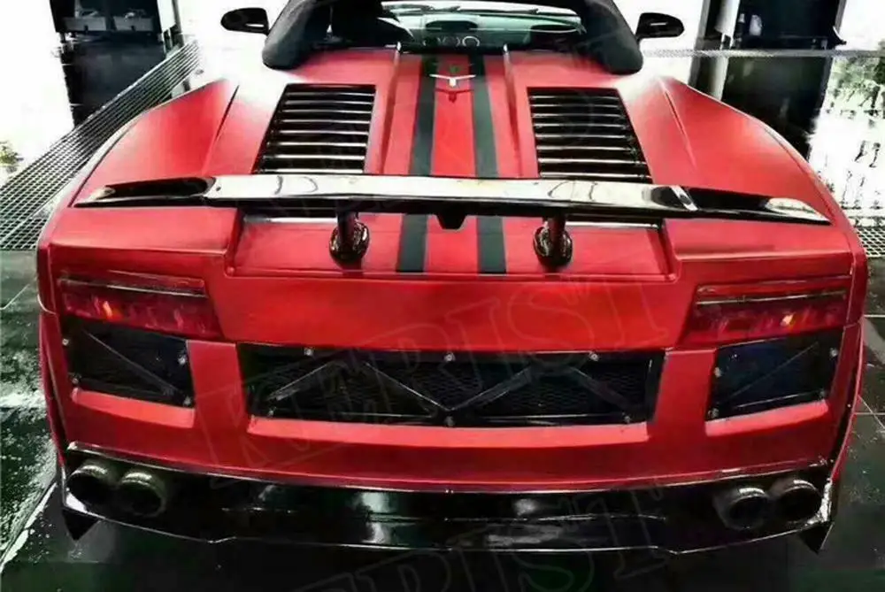 Спойлер из углеродного волокна заднего крыла багажника для Lamborghini Gallardo LP540/LP550/LP560