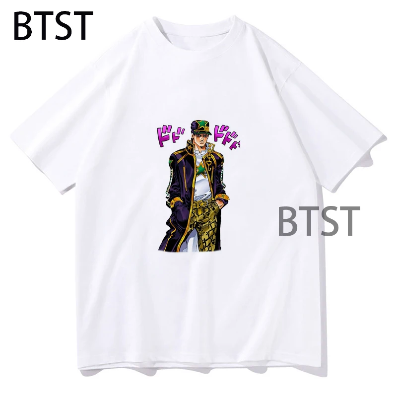 

Футболка женская/мужская с рисунком по мотивам аниме «невероятные приключения Джоджо»