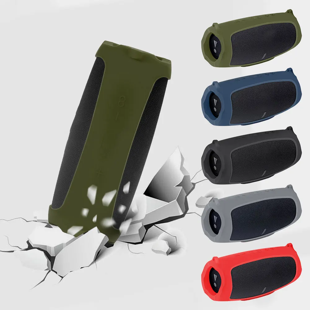 

Portable Speaker Protector Accessories for JBL Charge 5 Wireless Speaker Protective Cover Silicone Case Skin Protective Cover