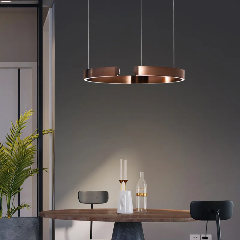 С регулируемой яркостью Выдвижной светодиодный подвесная люстра светильник