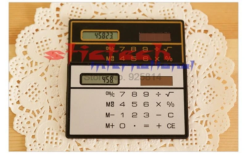 Маленький калькулятор с солнечной батареей маленький 2000 шт.|mini calculator|small calculatorcredit