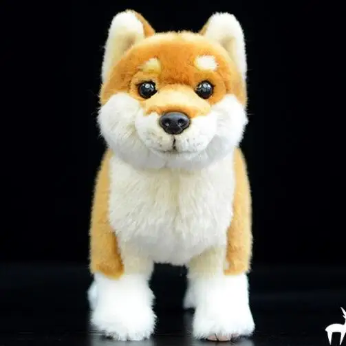Редкая суперкачественная собака Сиба-ину милая мягкая плюшевая игрушка-животное