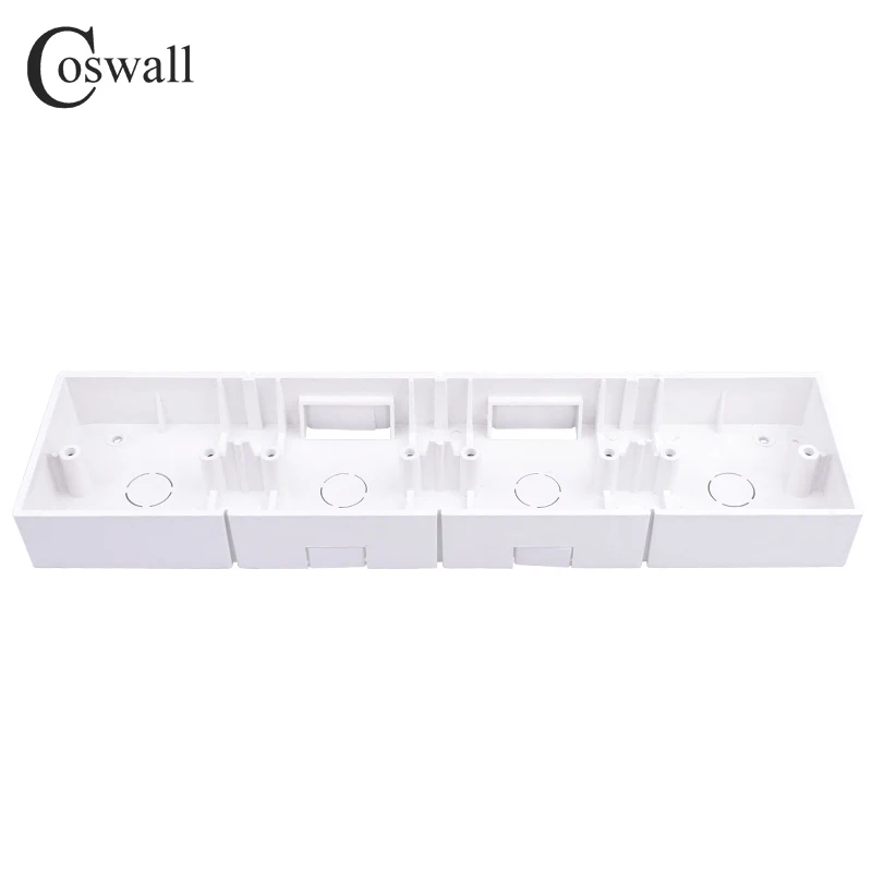 Coswall внешний монтажный ящик 344 мм * 86 34 для четырехместных переключателей или