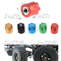 4pcs remote control car wheel nut wheel center cap dustproof m4 nut rc car accessories for trx4 scx10 90046 d90 110 18 cars