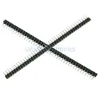 5 шт. полоса Оловянная печатная плата гнездовая ИС хрупкая 40-контактная Однорядная круглая головка Новый