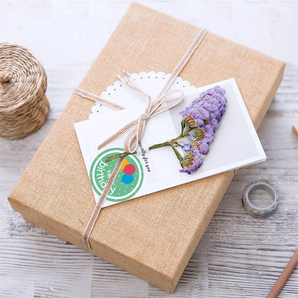 50-500 шт. круглые наклейки для оформления фотографий