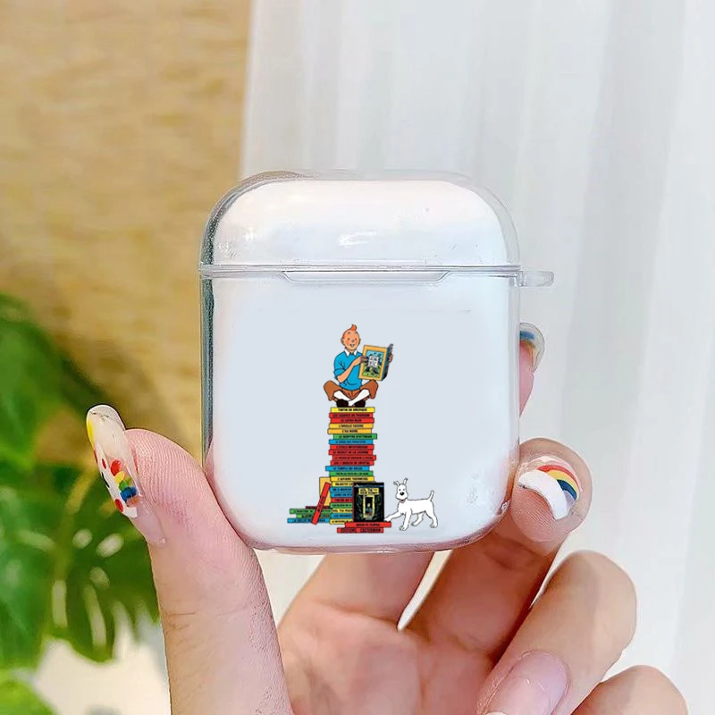 Детские футболки с принтом героев мультфильма Приключения Тинтина анимации из