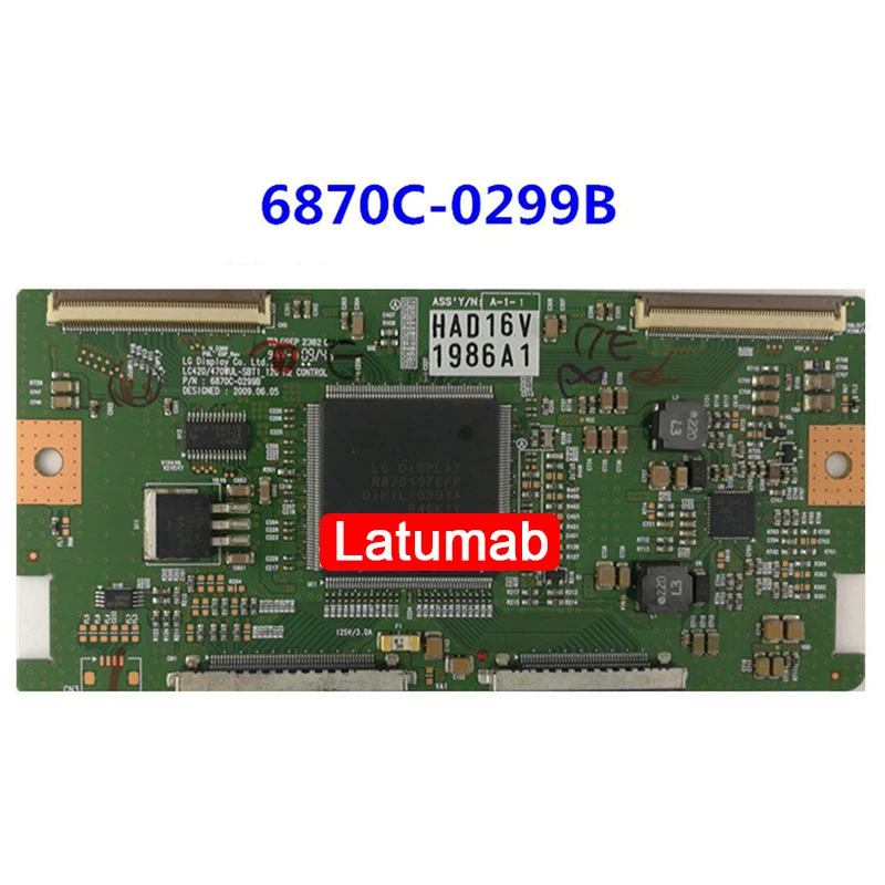Latumab Original T Con Board for 6870C-0299B Controller TCON Logic Board for Skyworth 42LED10 Hisense LED47T18GP