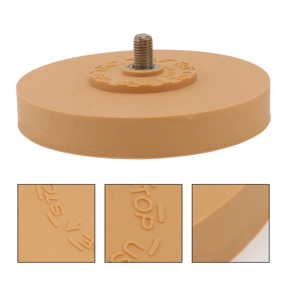 

1pc Rubber Grinding Car Glue Remover Rubber Wheel Grinding Tool Accessory