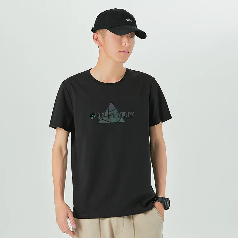 

Men's T-shirt Cotton Solid Color t shirt Men Causal O-neck Basic Tshirt Male High Quality Classical Tops HST1287
