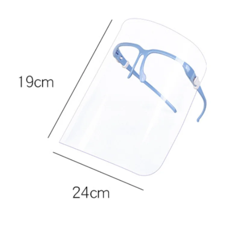 Dust-Proof Face Protective Kitchen Transparent Shield Anti-Oil Onion Goggles Mask Saliva Splash Guard Cooking Tools | Дом и сад