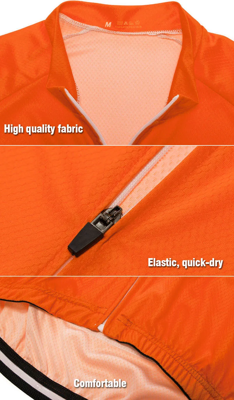 

Men's Cycling Jersey 2021 Autumn Red Long Sleeve Ropa Ciclismo Bicycle Clothing Quick Dry Riding Clothes Sports bike Clothing