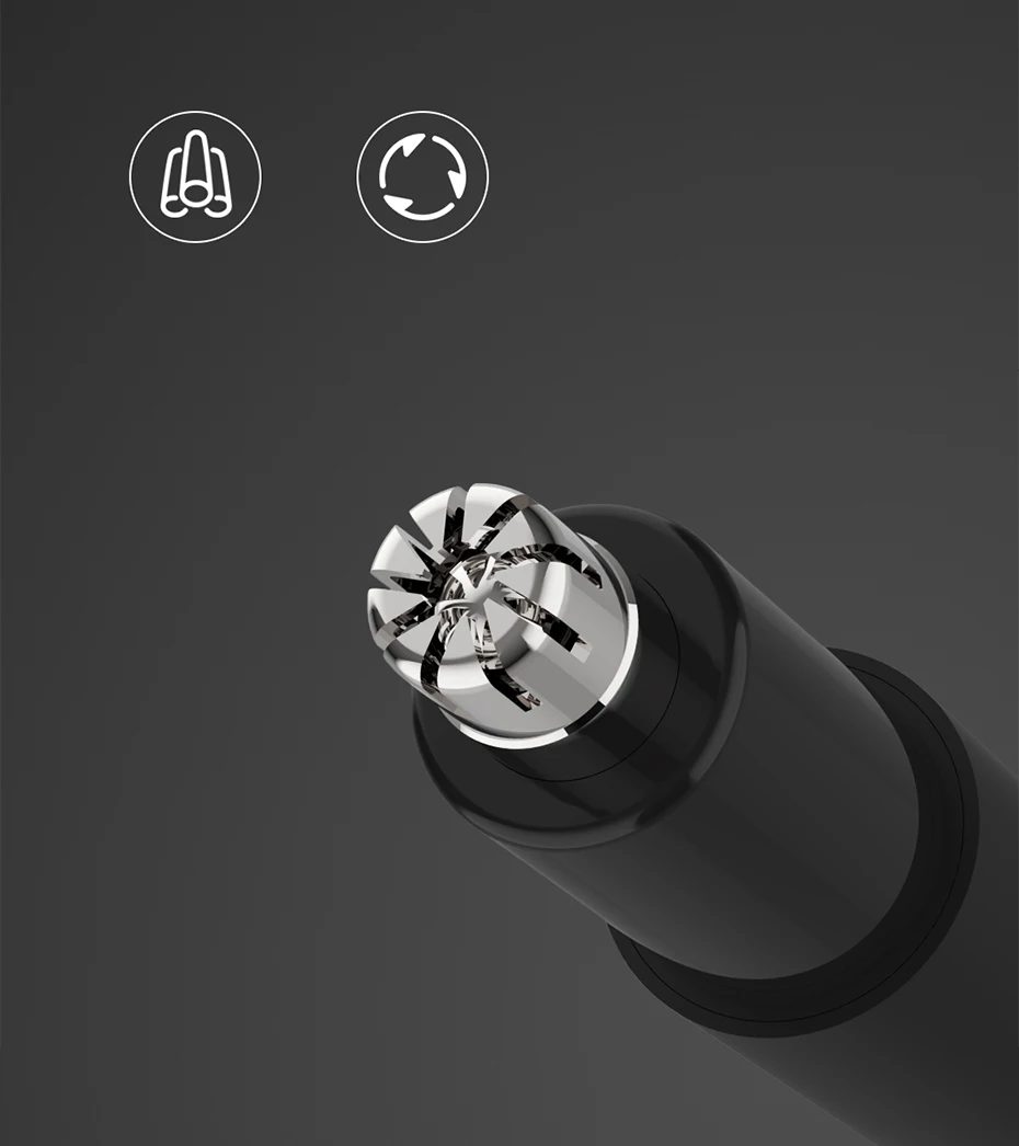 Xiaomi Мини Электрический триммер для волос в носу HN1 острое лезвие для мытья тела портативный минималистичный дизайн водонепроницаемый безопасный для семьи Da