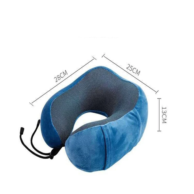 U-образные подушки для шеи из пены с эффектом памяти мягкие медленным