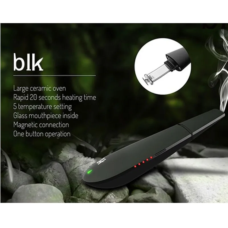 Оригинальный комплект Kingtons BLK Black Mamba испаритель для сухих трав аккумулятор 1600 мАч