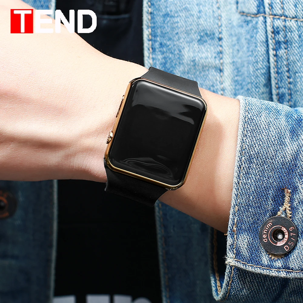 Модные мужские часы женские повседневные спортивные часы-браслет белый