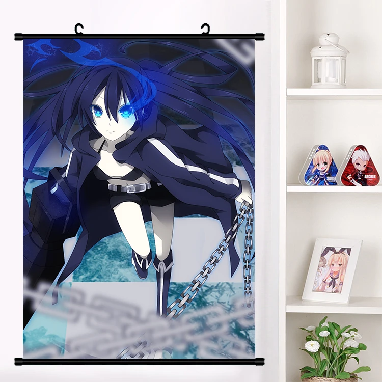 Аниме BLACK ROCK SHOOTER наклейки на стену панно настенные подвесные плакаты домашний