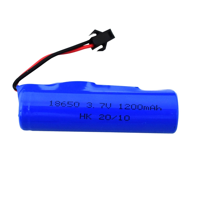 3 7 V 1200mAh 18650 Lipo батарея + зарядное устройство для DE45 RC автомобиля 1:14 внедорожника 4WD