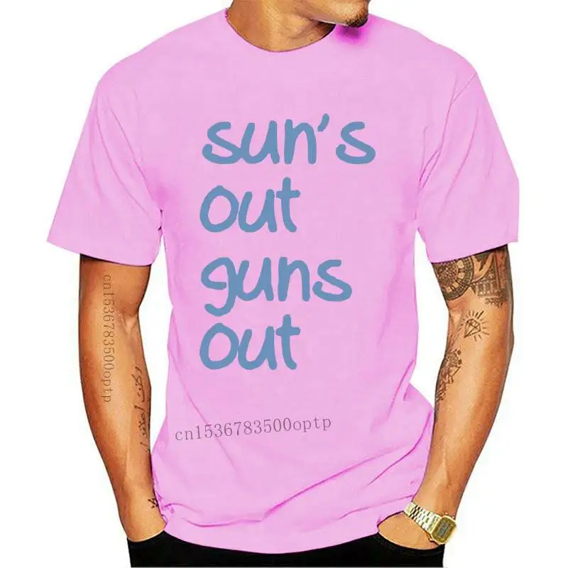 

New SUNS OUT GUNS OUT SUN BEACH MUSCLE TANK TOP VEST SLEEVELESS MEN TEE SHIRT FUNNY FOR MEN WOMEN