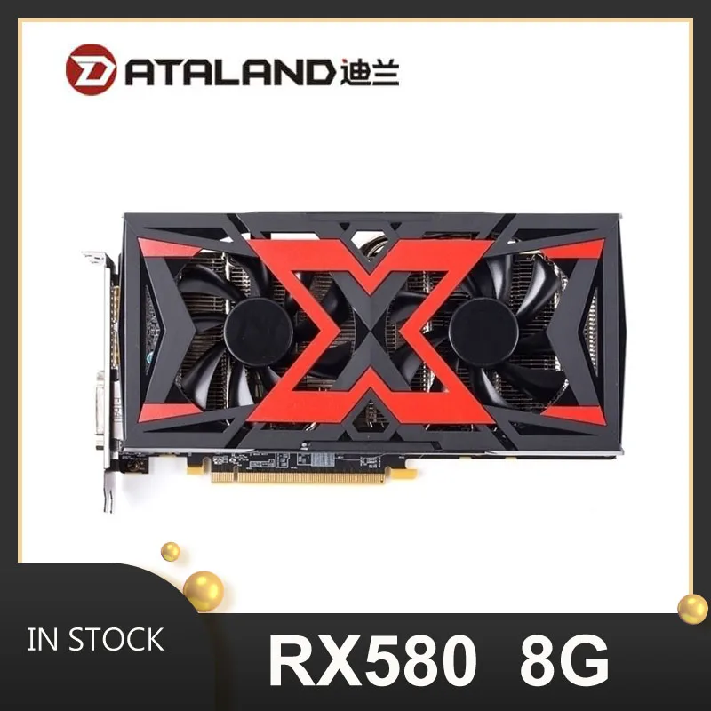 

Radeon rx580 8gb ddr5 graphics card gpu 256 bit video card games PC video card original mining games graphics card