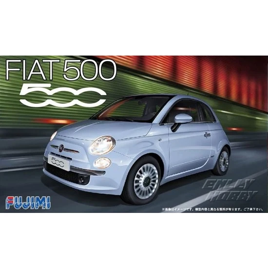 1/24 Fujimi Plastic Assembled Car Model Toy RS77 Fiat 500 St