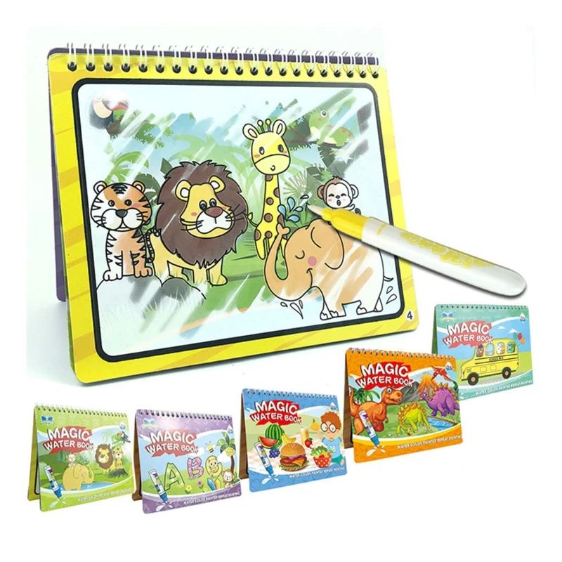 

Early Girls Educational Color Book DIY Premium Quality Soft Books for Toddlers Early Education Supplies No Mess Book