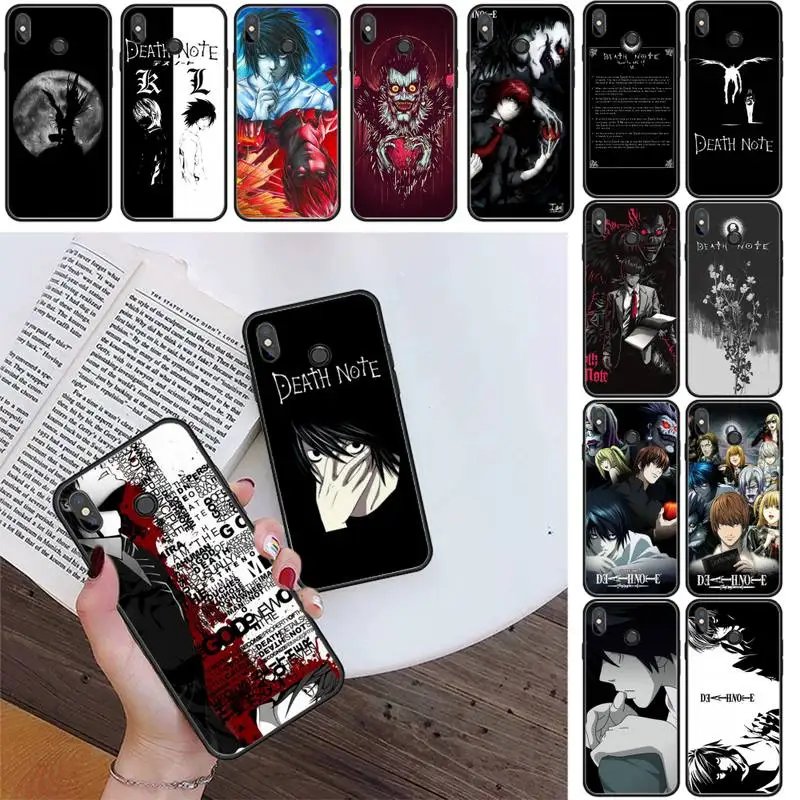 

Death Note Ryuk kira Phone Case For Xiaomi Redmi Note10 Pro Note8 Pro 8T Note9 9S Redmi8 8A Note7 9C