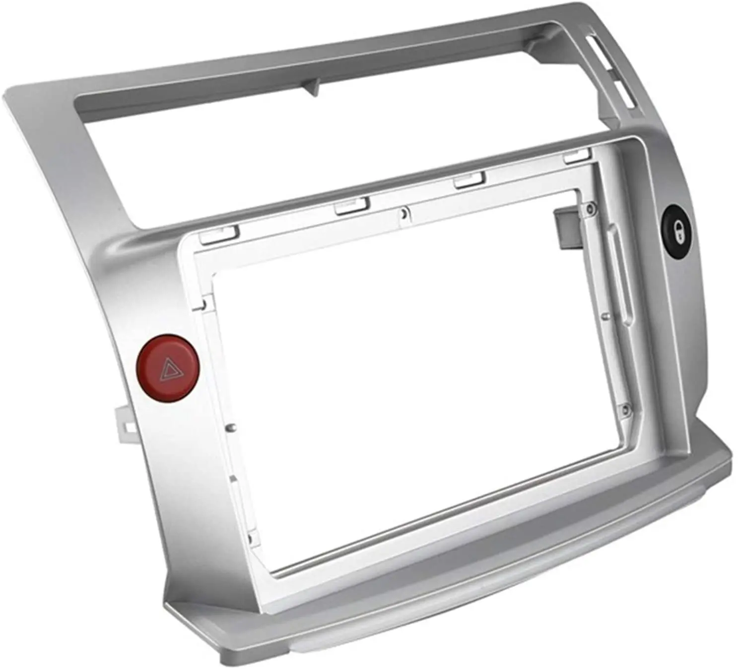 

9" 2Din Car Radio CD DVD GPS Stereo Panel Dash Mount Trim Kit Interface Frame Panel Fascia For Citroen C-Quatre C4 2004-2009 kit