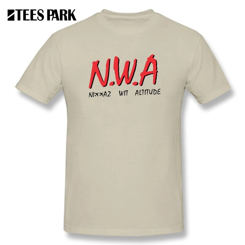 Compton NWA (N. W. A.) Футболка в стиле хип-хоп Мужская футболка из 100% хлопка одежда с