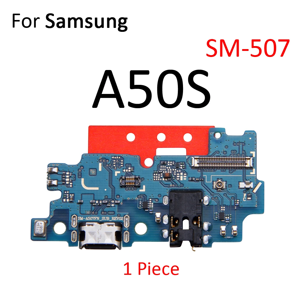 

Charging Flex Cable with Microphone For Samsung Galaxy A80 A70 A60 A50S A50 A40 A30S A30 A20E A20 A10 Mic Connector