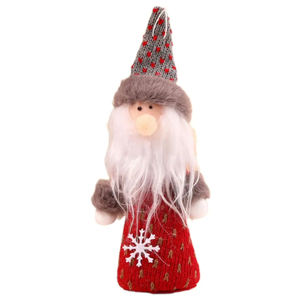 

Рождественская плюшевая кукла, подвесная Подвеска для рождественской елки, украшения для дома