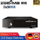 2021 Zgemma H11S 4K сверхвысокочастотный спутниковый телевизионный приемник DVB - S2X 1GB  16GB память Linux