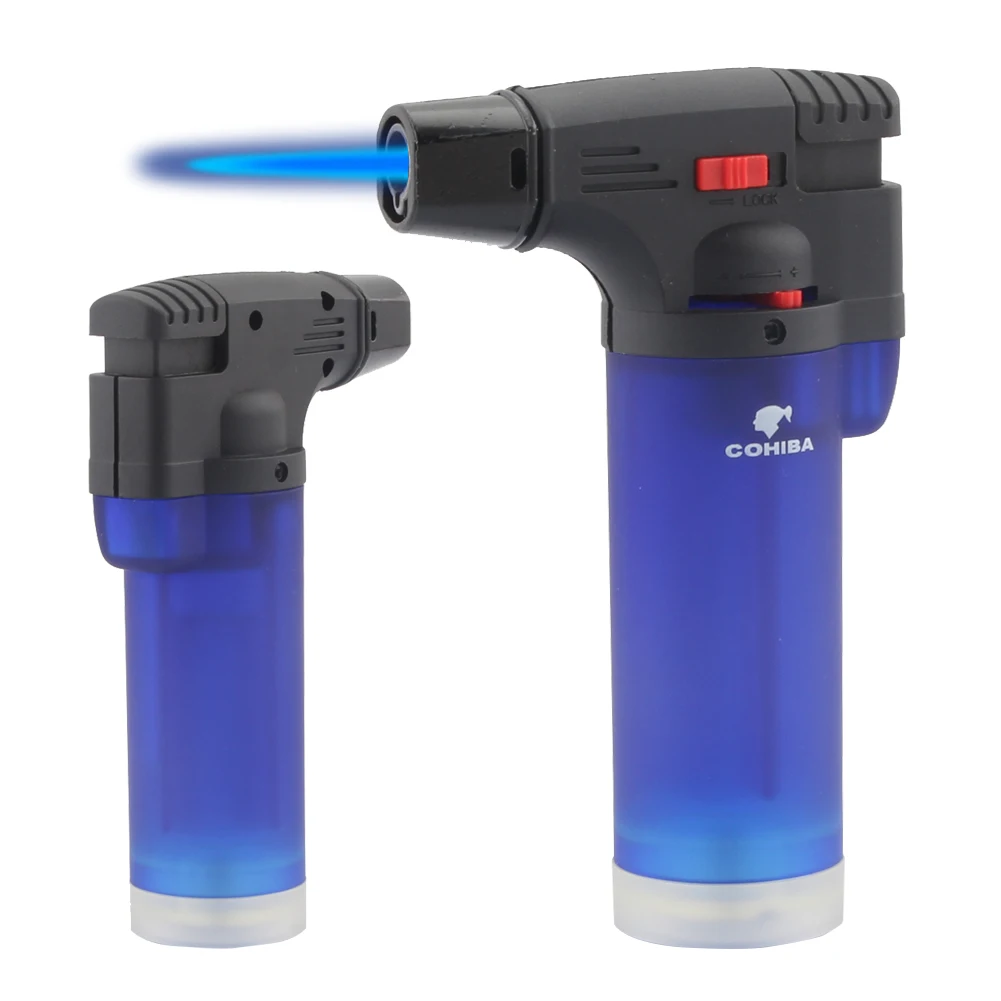 COHIBA 1 фонарь струи пламени легче чем газ бутан Прикуриватель многоразового