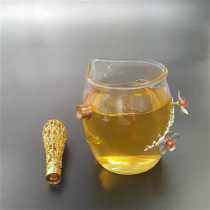 Креативная Оловянная plum чайный набор кунг фу большая емкость высокое