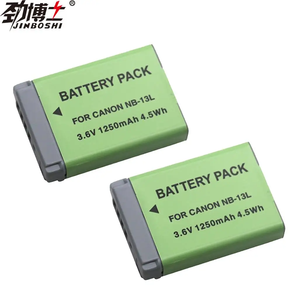 2 шт. NB 13L NB13L Камера Li Ion Батарея зум объектив для Canon PowerShot G5 X G5X G7 G7X Mark II G9 G9X