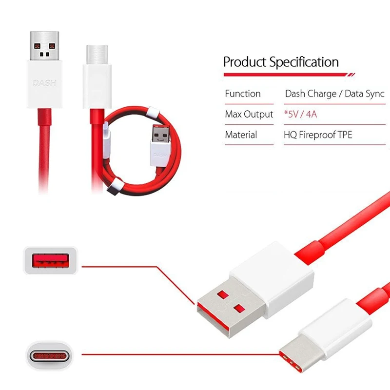 Кабель типа C для быстрой зарядки Oneplus 7 Pro 6t 6 Usbc кабели для One Plus 5t 5 3t 3 type-C Tupe C Kabel Cabo Tipo C