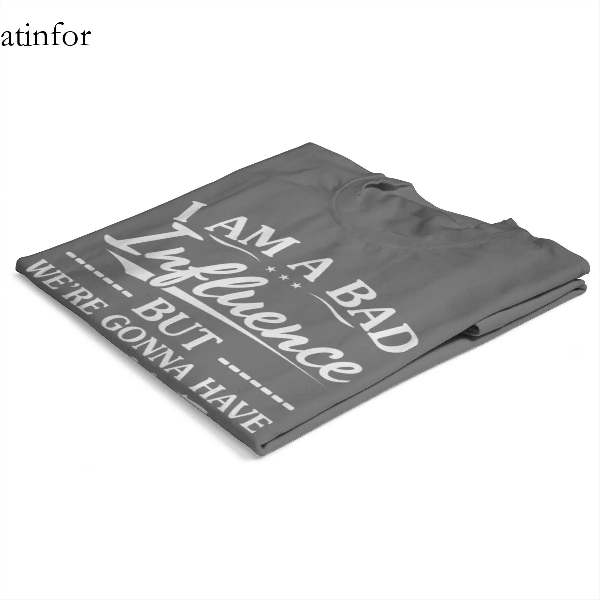 

Antifor I AM A Bad affect Are Fun Fashion Black Funny Couples Kawaii HipHop Female Tees 98376