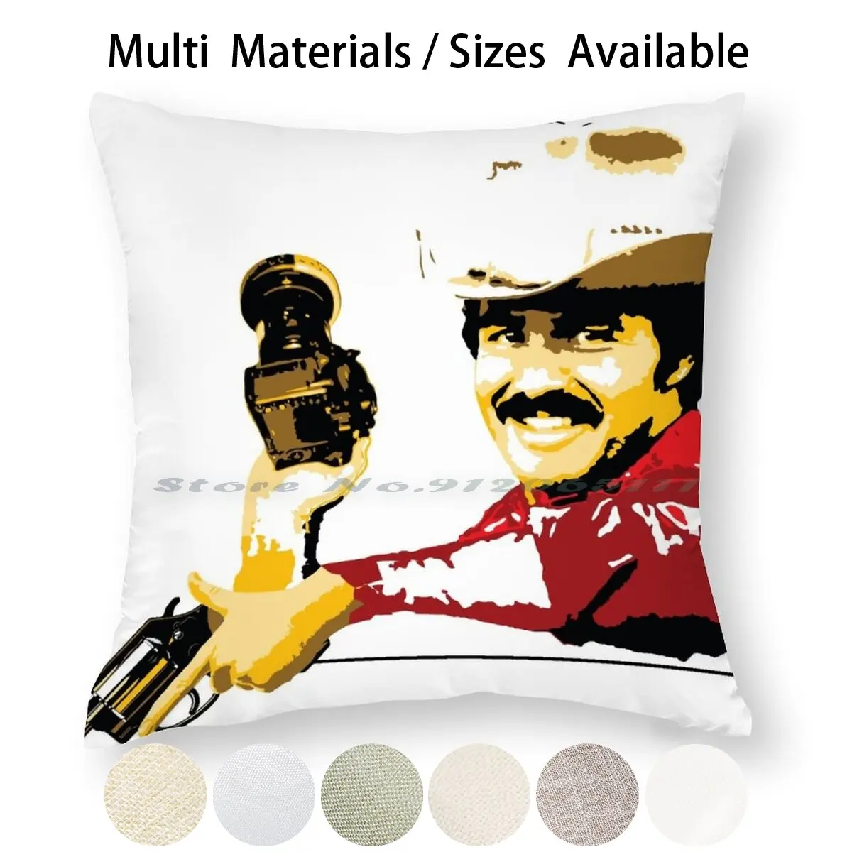 Наволочка для подушки шутер наволочка из хлопка и льна с камерой пистолетом