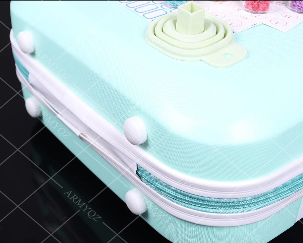 

New 132/ 56 Bottles Diamond Painting Storage Box Tool Diamond Embroidery Accessories Hand Bag Zipper Container