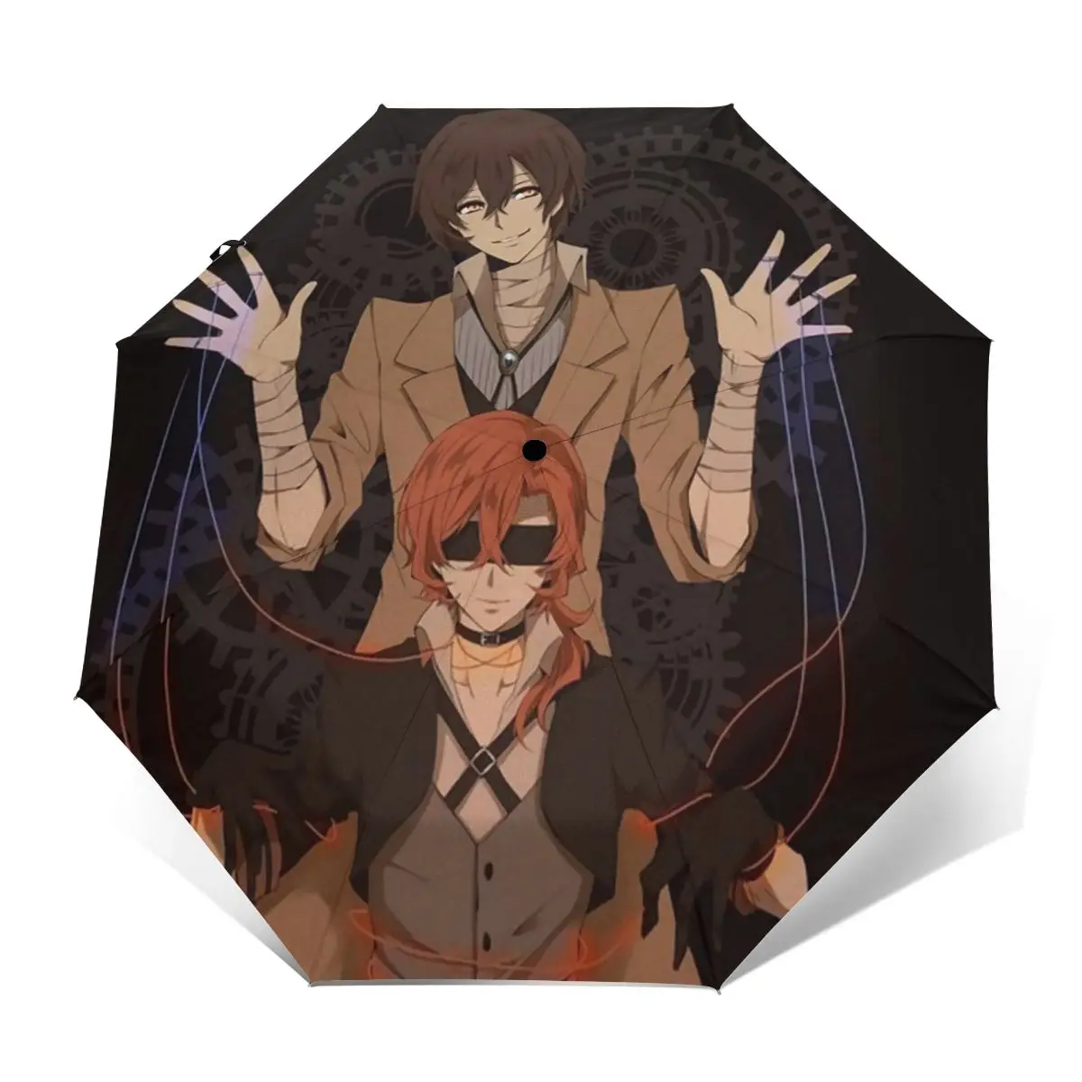 

Bungou Stray Dogs Umbrella Wholesale Waterproof Umbrella Auto Painting Reinforced Rain Umbrella