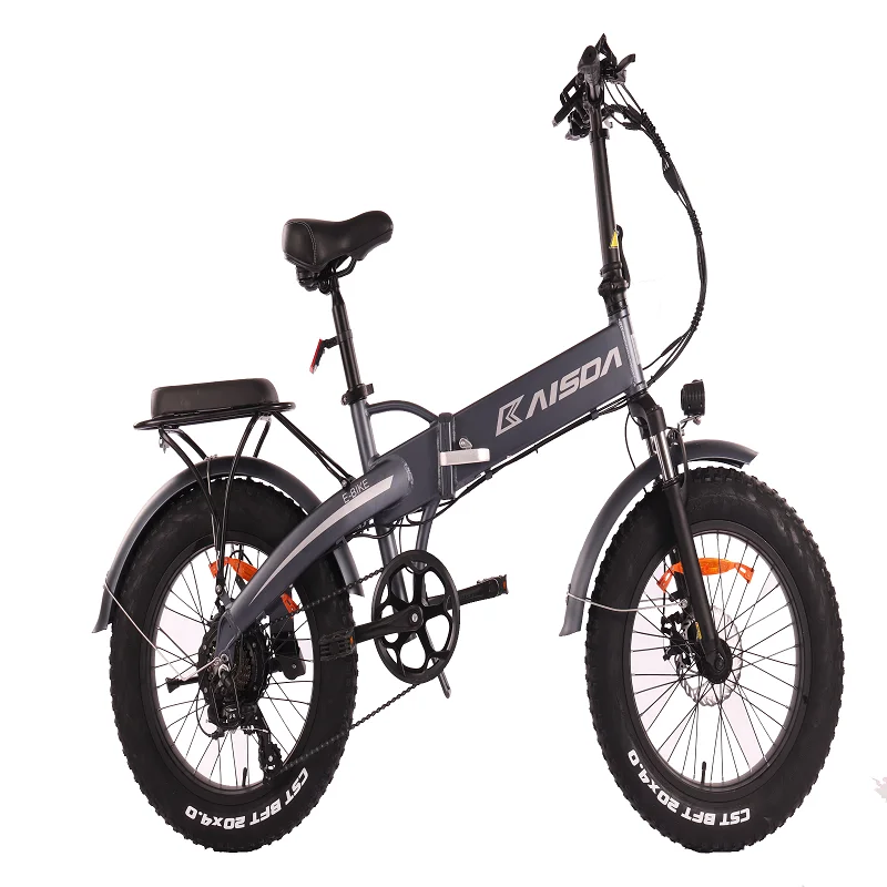 

VAT INCLUDE KAISDA 20 inch gray snow bike Electric Bike e bikes electric bicycle folding electric bicycle powerful electric bike