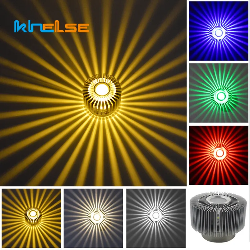 Новинка светодиодный потолочный светильник в виде подсолнуха 3 Вт RGB алюминиевая