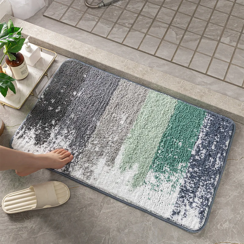 

Eovna Bath Entrance Door Mat Washable Non-slip Kitchen Floor Mat Bedroom Living Room Bedside Area Rugs Waterproof Modern Carpet